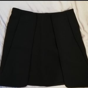 ZARA black mini skirt